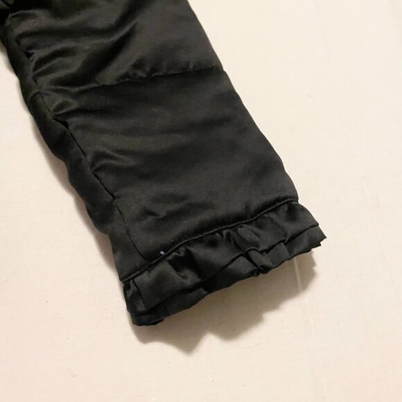 Rothschild Black Hooded Jacket Kids Girls Small 7/8 Coat - Picture 5 of 16